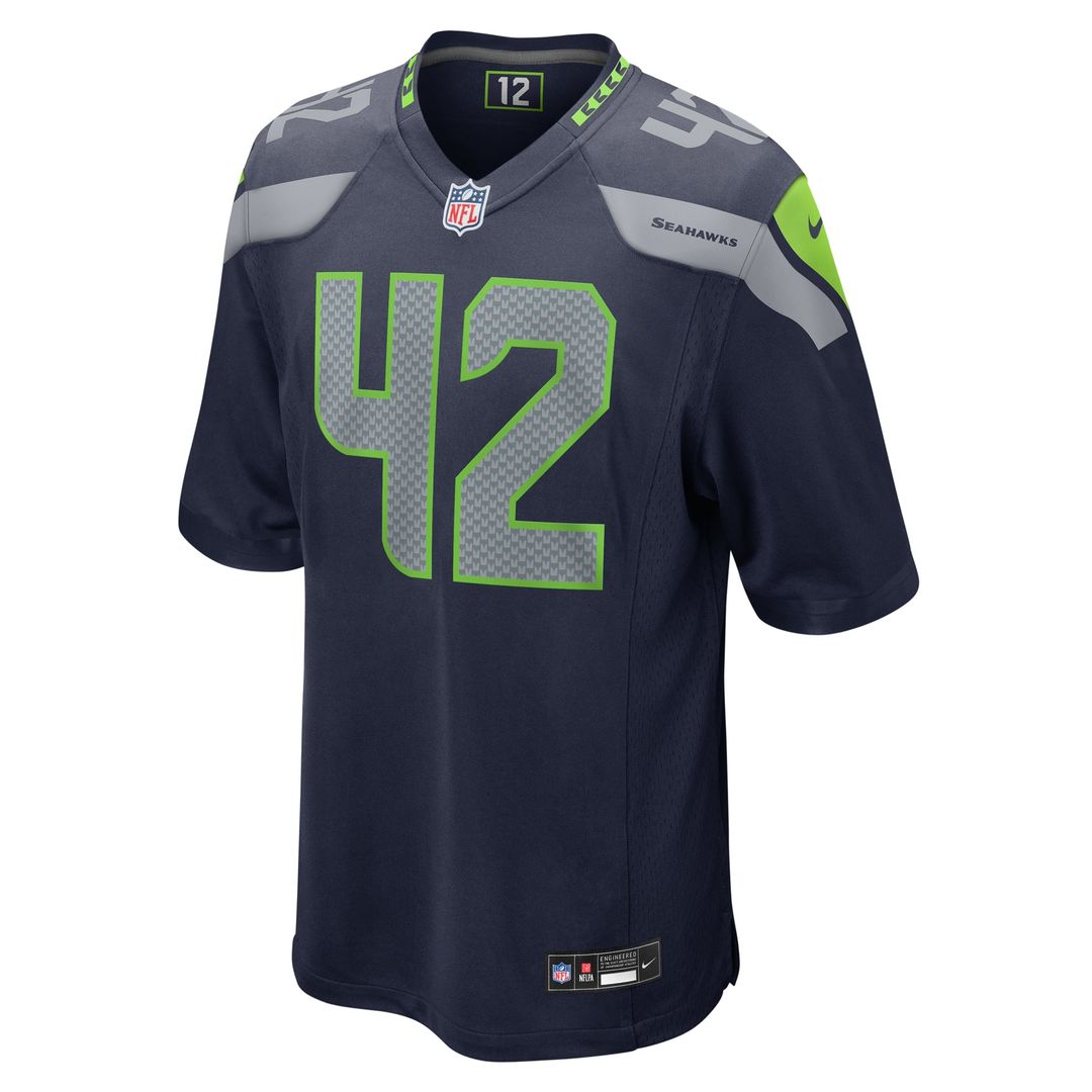 Seattle Seahawks Drake Thomas Nike College Navy Game Jersey product image 2