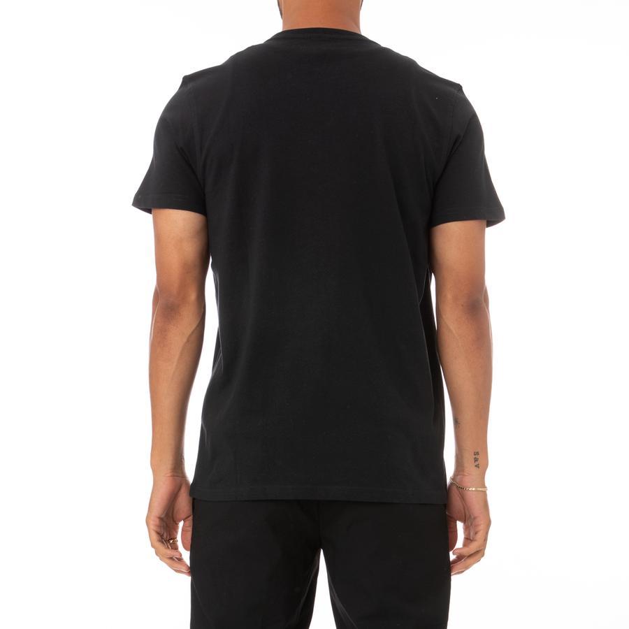 Kappa Authentic Anjozorobe T-Shirt - Black product image 2, provided for visual reference and product detail review