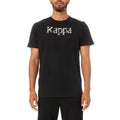 Kappa Authentic Anjozorobe T-Shirt - Black product image 1, provided for visual reference and product detail review