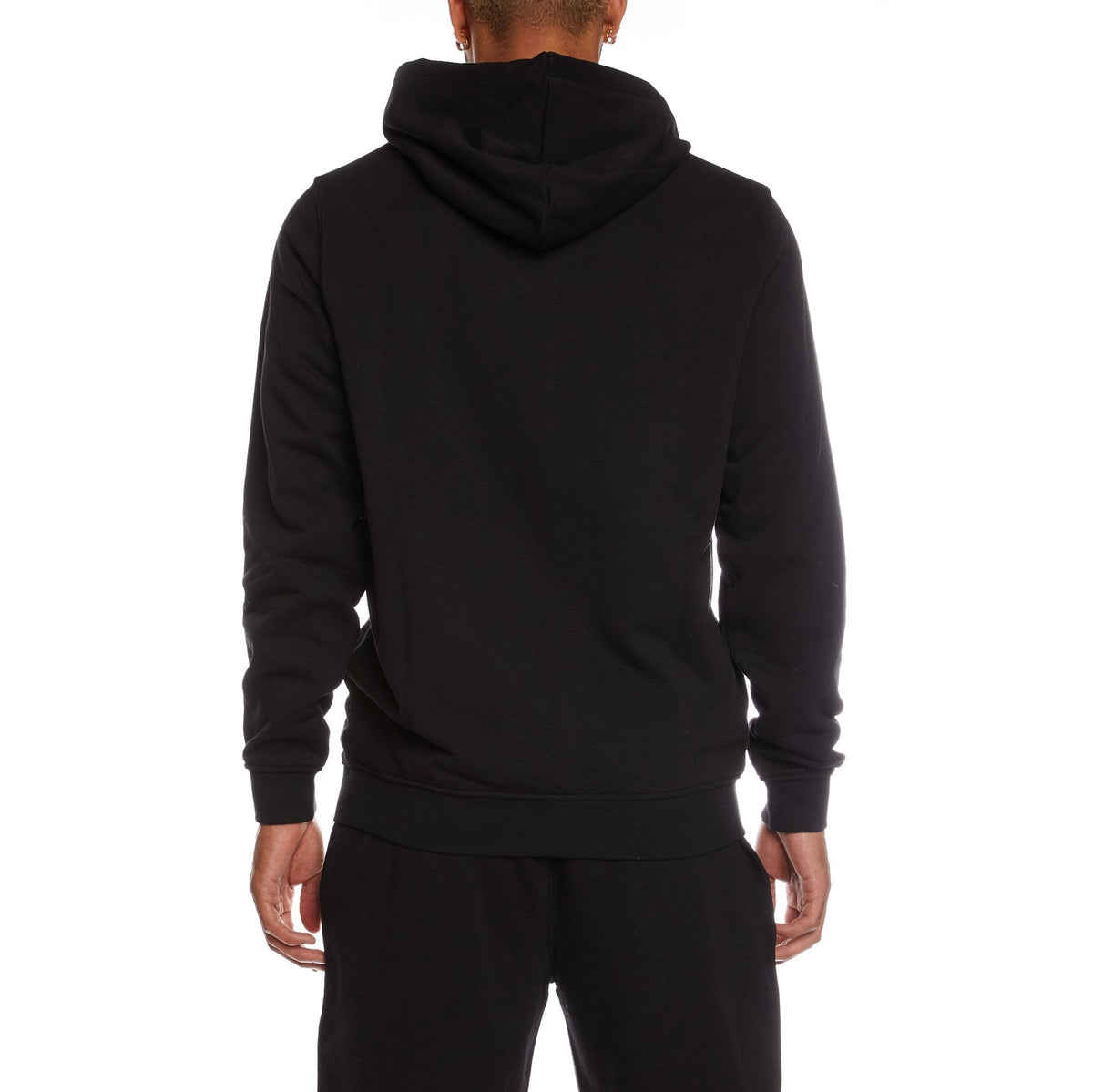 Kappa Authentic Lund Zip Hoodie - Black product image 2, provided for visual reference and product detail review