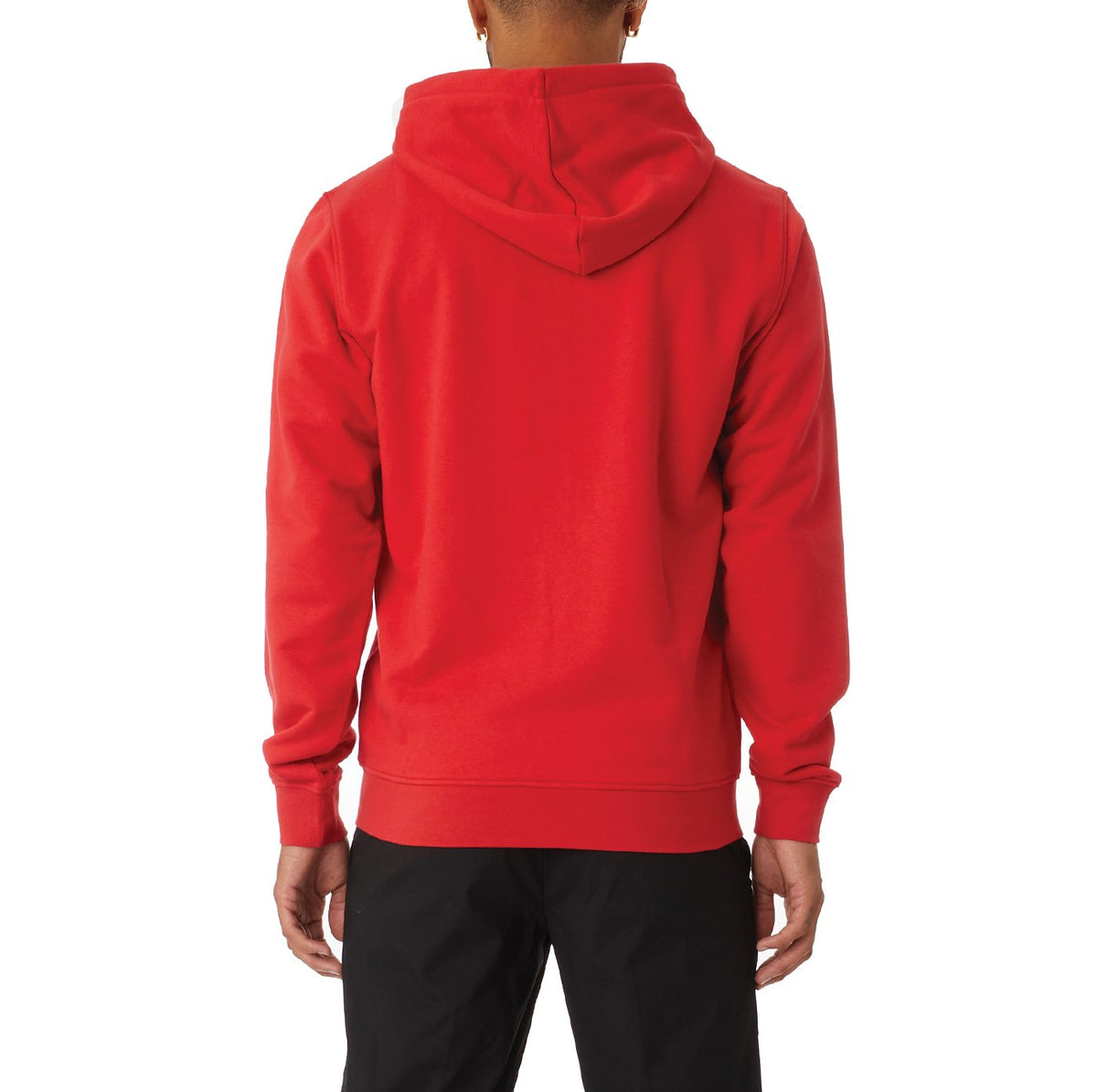 Kappa Authentic Lund Zip Hoodie - Red product image 3, provided for visual reference and product detail review