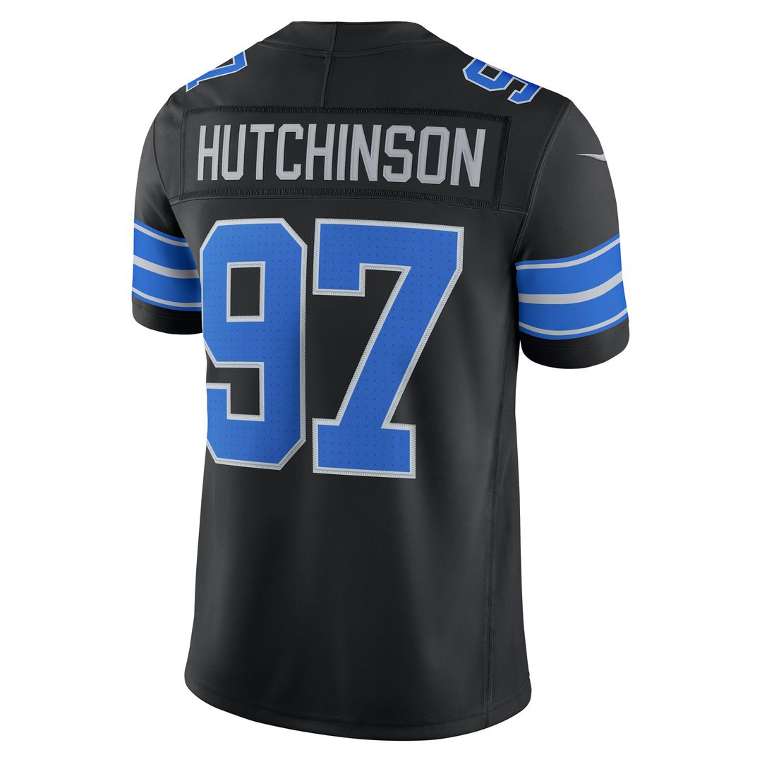 Detroit Lions Aidan Hutchinson Nike Black Alternate Vapor product image 3