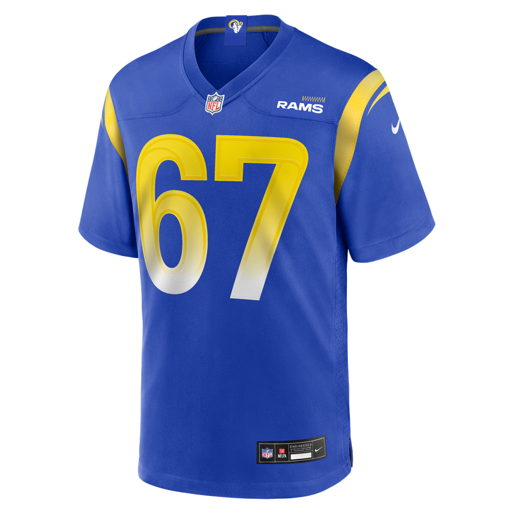 Los Angeles Rams Justin Dedich Nike Royal Game Jersey product image 2