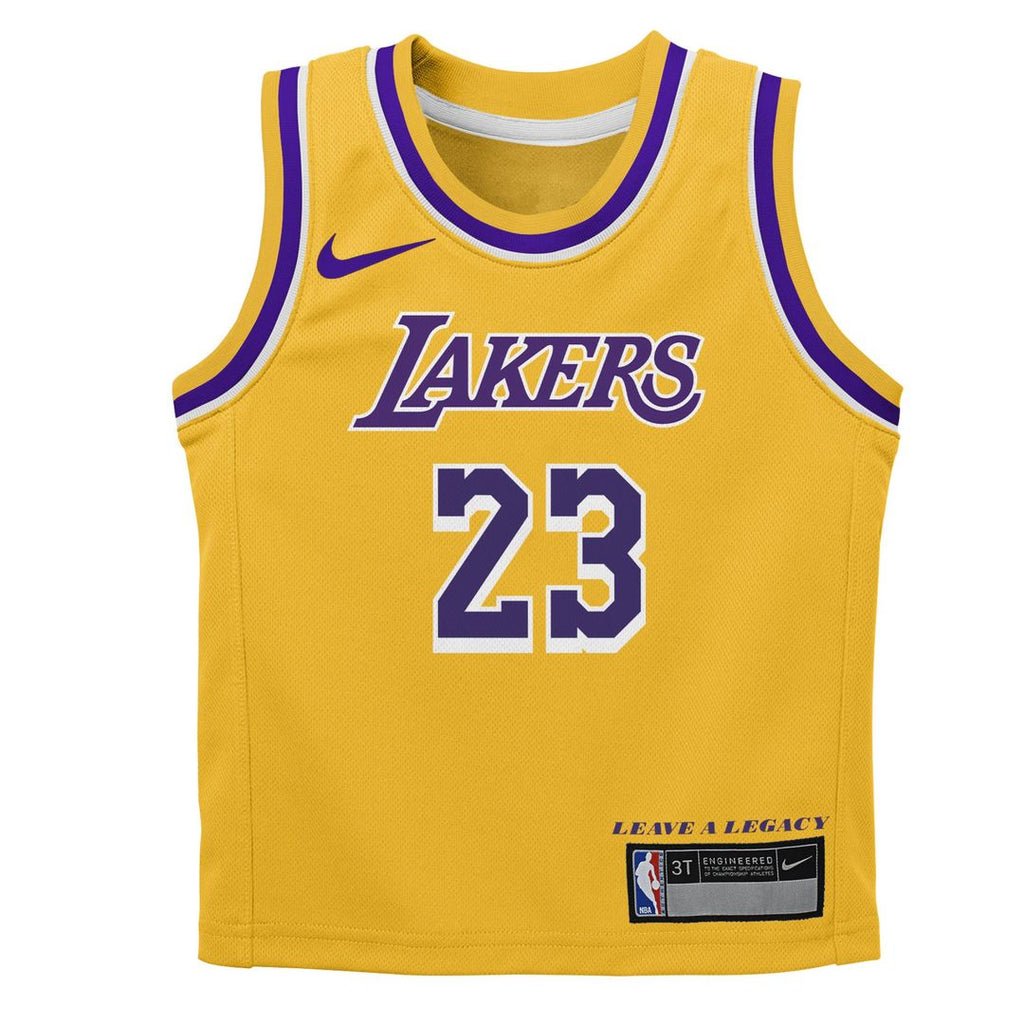 Los Angeles Lakers LeBron James Nike Toddler Swingman product image 2