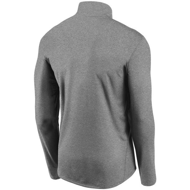 Oakland Athletics Nike Team Logo Element Performance Half-Zip Pullover Jacket - Gray product image 2, provided for visual