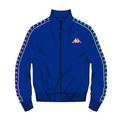 Kappa 222 BANDA CARAMBIE TRACK JACKET - BLUE product image 1, provided for visual reference and product detail review