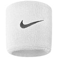 Nike Swoosh Wristbands - White - Style N.NN.04.101 product image 1, provided for visual reference and product detail review
