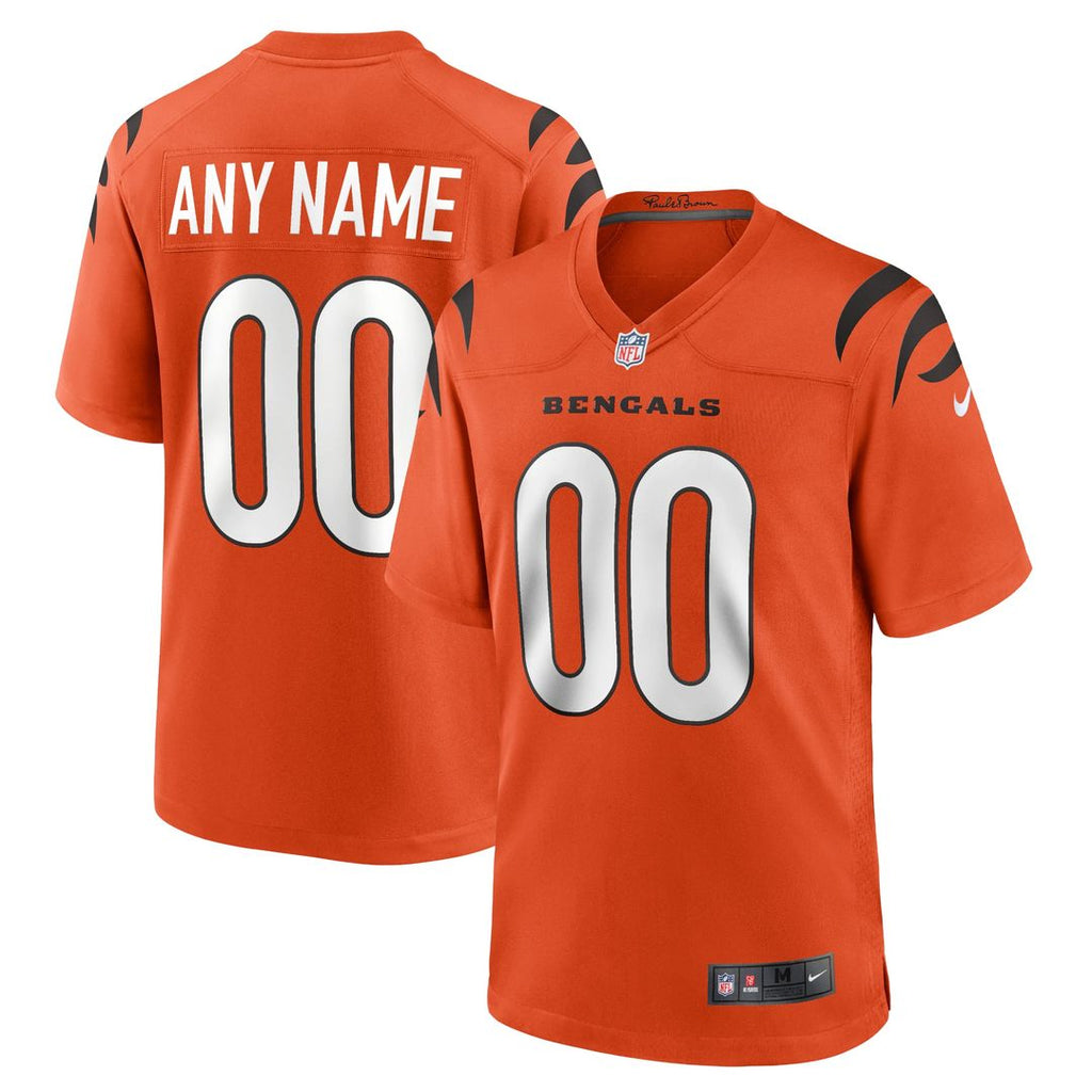 Cincinnati Bengals Nike White Game Custom Jersey product image 7