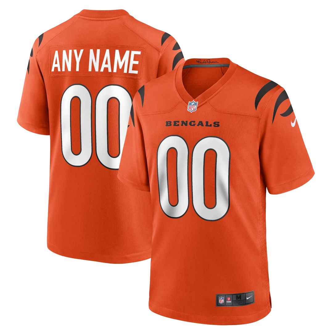 Cincinnati Bengals Nike White Game Custom Jersey product image 7
