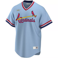 Nike Light Blue St. Louis Cardinals Road Cooperstown Collection Team Jersey product image 1, provided for visual reference