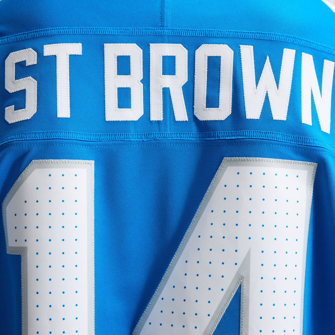 Detroit Lions Amon - Ra St. Brown Nike Blue Team Vapor FUSE product image 11