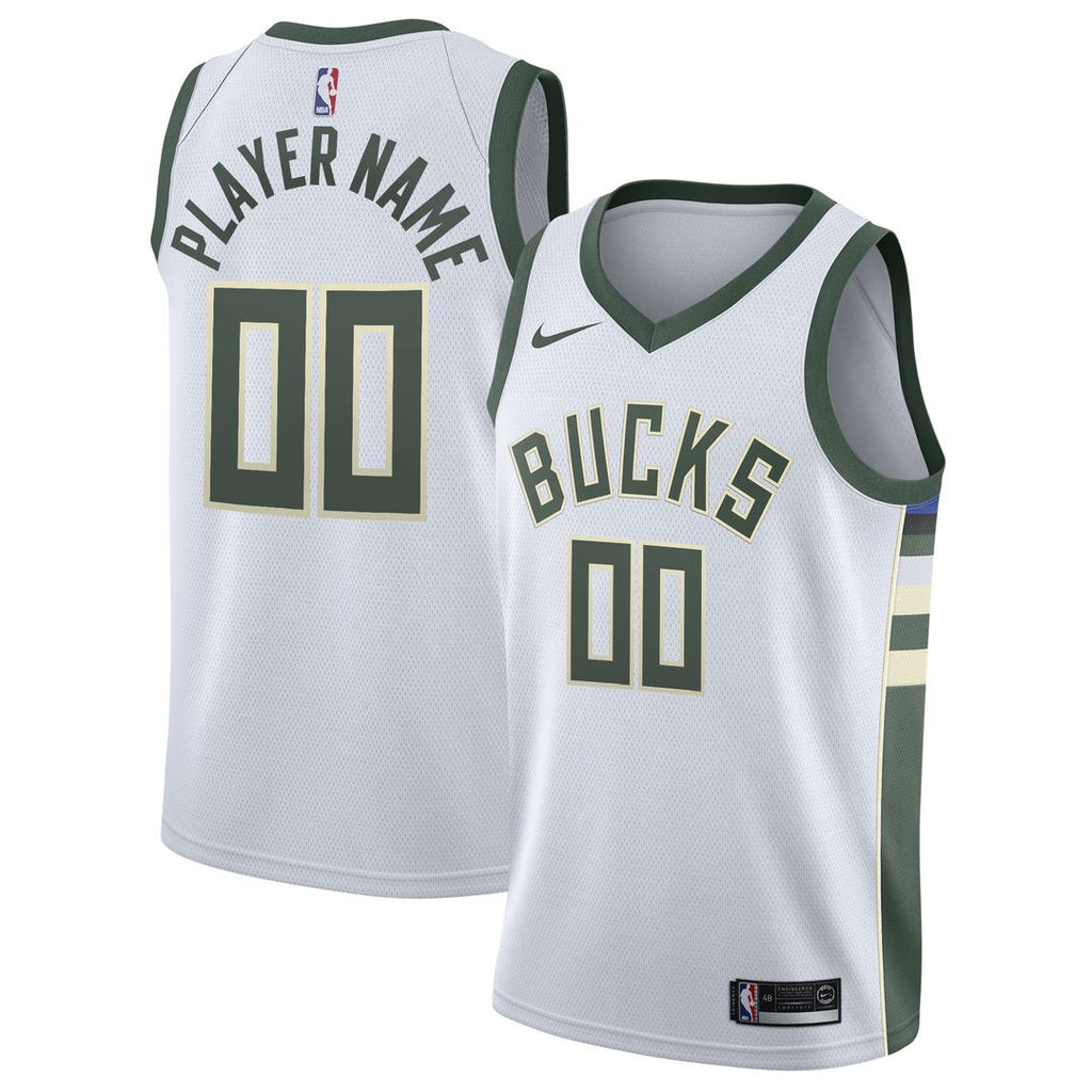 Milwaukee Bucks Nike 2020/21 Swingman Custom Jersey product image 1