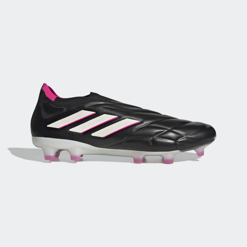 ADIDAS COPA PURE+ FG-Core Black / Zero Metalic / Team Shock Pink 2 product image 1, provided for visual reference and