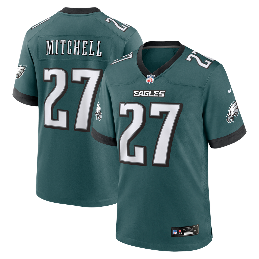 Philadelphia Eagles Quinyon Mitchell Nike White Game Jersey product image 13
