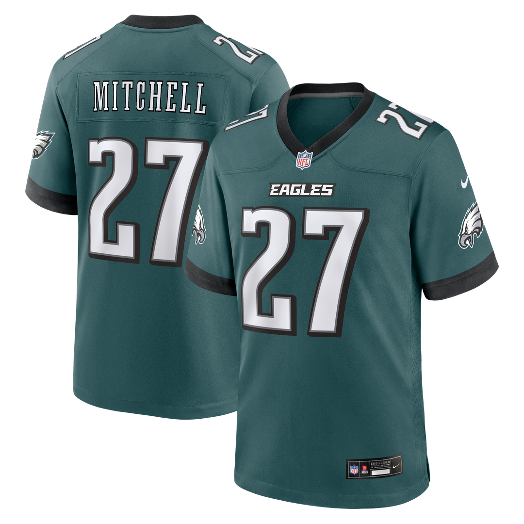 Philadelphia Eagles Quinyon Mitchell Nike White Game Jersey product image 13