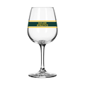 Oakland Athletics 12oz Stripe Stemmed Wine Glass product image 1, provided for visual reference and product detail review
