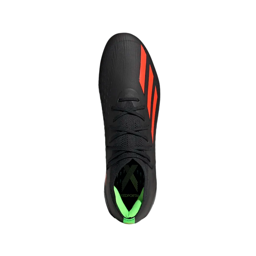 ADIDAS X SPEEDPORTAL.1-Core Black /Solar Red/Solar Green product image 3, provided for visual reference and product detail
