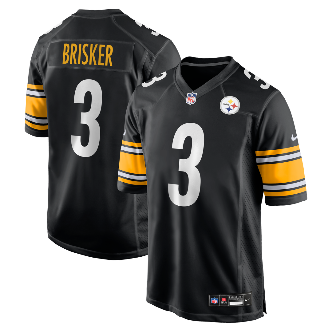 Pittsburgh Steelers Jaquan Brisker Nike Black Game Jersey product image 1
