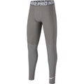 Nike Youth Pro Dri-Fit Training Tights - Grey product image 1, provided for visual reference and product detail review