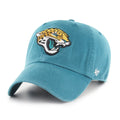 Jacksonville Jaguars '47 Teal Clean Up Adjustable Hat product image 1, provided for visual reference and product detail