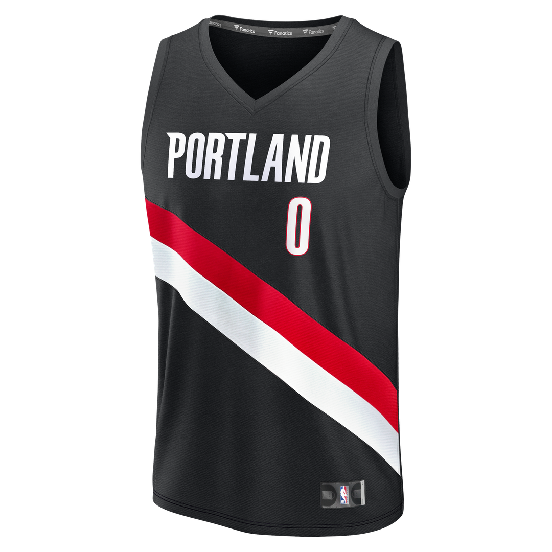 Portland Trail Blazers Damian Lillard Fanatics Youth Fast product image 2