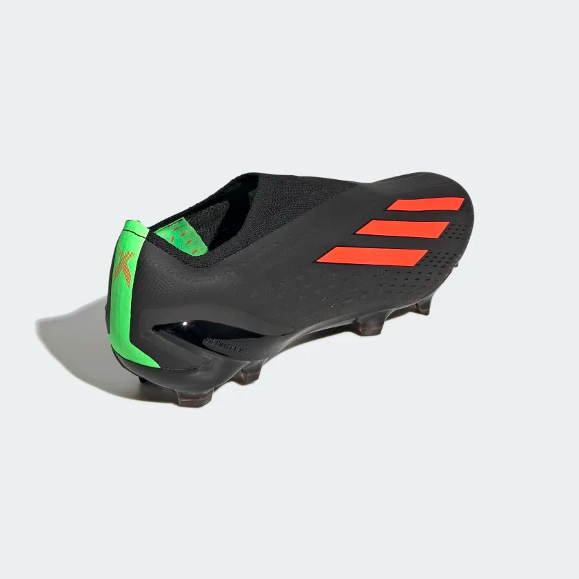 ADIDAS X SPEEDPORTAL + FG-Core Black / Solar Red / Solar Green product image 4, provided for visual reference and product
