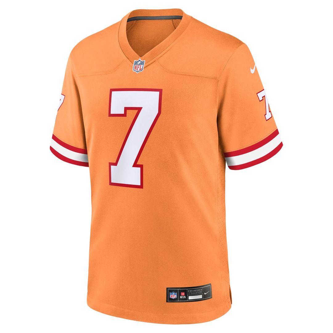 Tampa Bay Buccaneers Bucky Irving Nike Orange Alternate product image 2