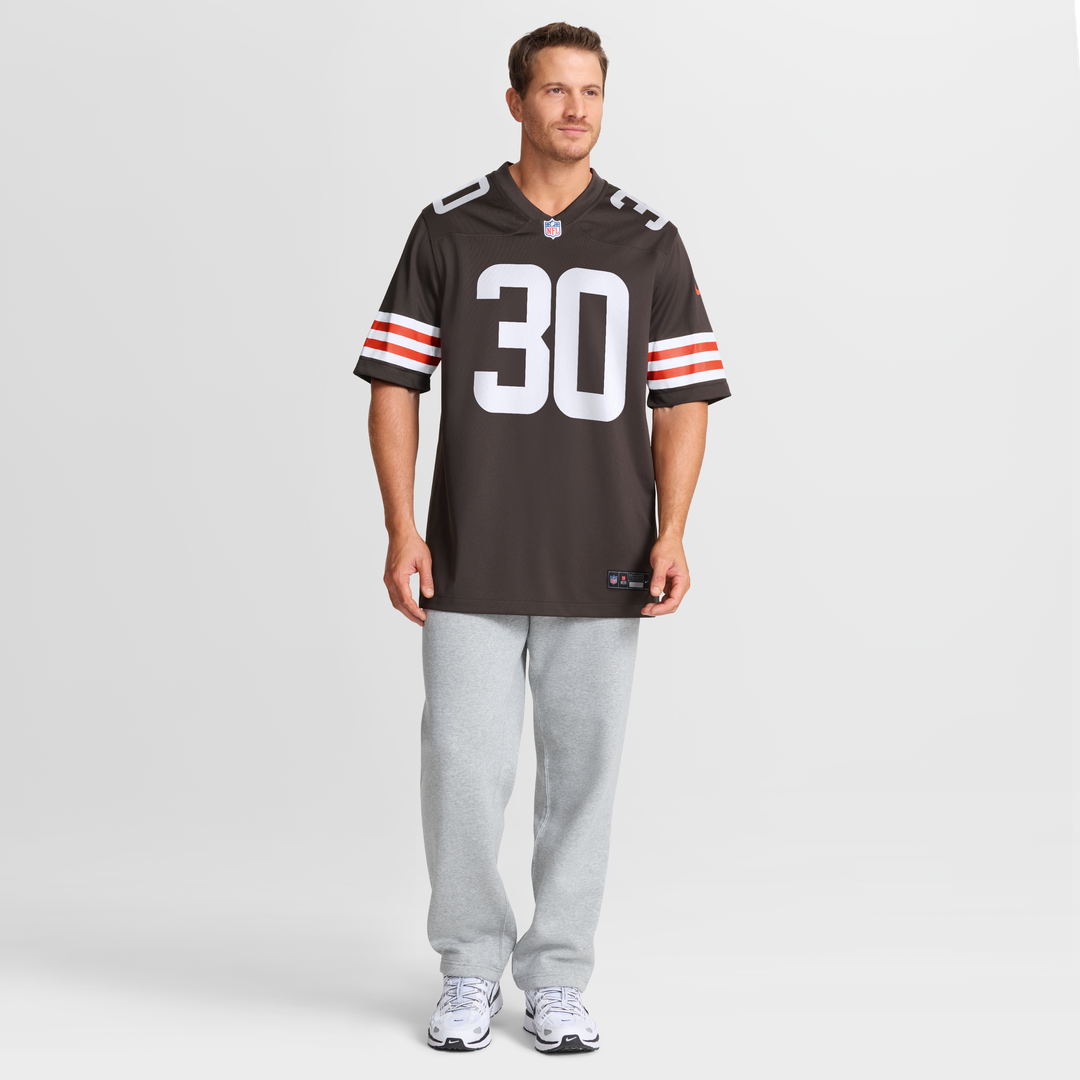 Cleveland Browns Zion Washington Nike Brown Game Jersey product image 2