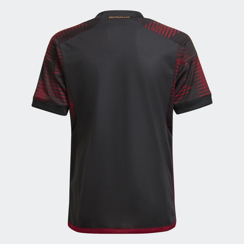 Adidas Youth Germany Away Stadium Jersey 2022 product image 2, provided for visual reference and product detail review