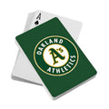 Oakland A'S Playing Card Diamond Plate product image 1, provided for visual reference and product detail review
