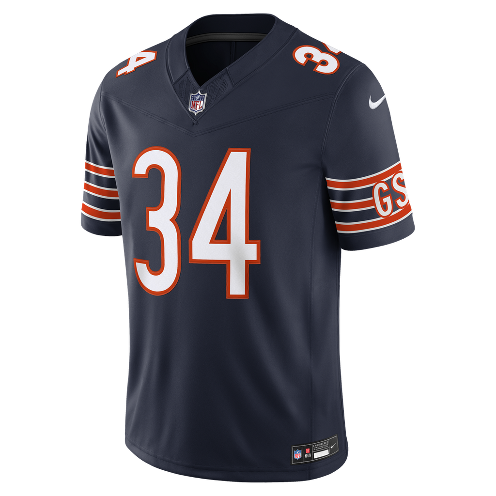 Chicago Bears Walter Payton Nike Navy Vapor FUSE Stitched product image 2