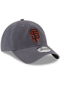 San Francisco Giants New Era Core Classic 9Twenty Adjustable Hat-Grey product image 1, provided for visual reference and