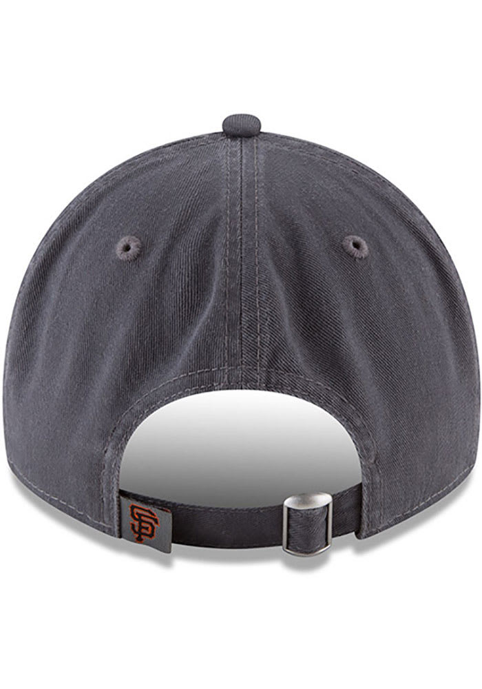 San Francisco Giants New Era Core Classic 9Twenty Adjustable Hat-Grey product image 4, provided for visual reference and