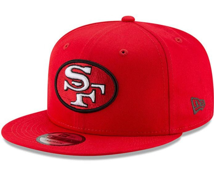 San Francisco 49ers Basic New Era 9Fifty Snapback-RED product image 1, provided for visual reference and product detail