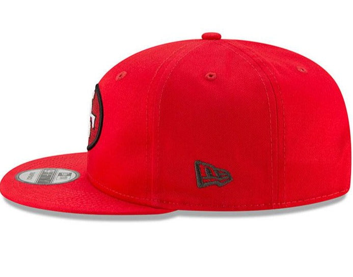 San Francisco 49ers Basic New Era 9Fifty Snapback-RED product image 5, provided for visual reference and product detail