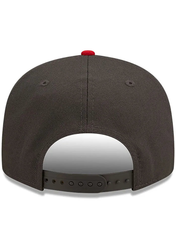 New Era Texas Rangers 2-Tone Color Pack Snapback Hat - Grey/Scarlet product image 5, provided for visual reference and