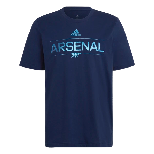 Adidas Arsenal Graphic T-Shirt - Navy product image 1, provided for visual reference and product detail review
