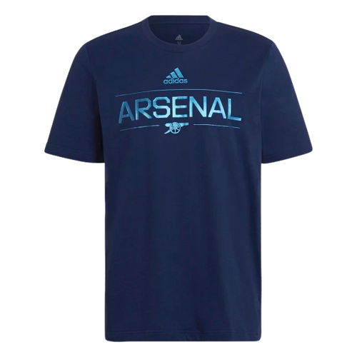Adidas Arsenal Graphic T-Shirt - Navy product image 1, provided for visual reference and product detail review