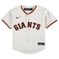 Nike Preschool San Francisco Giants Home Jersey-Cream product image 1, provided for visual reference and product detail