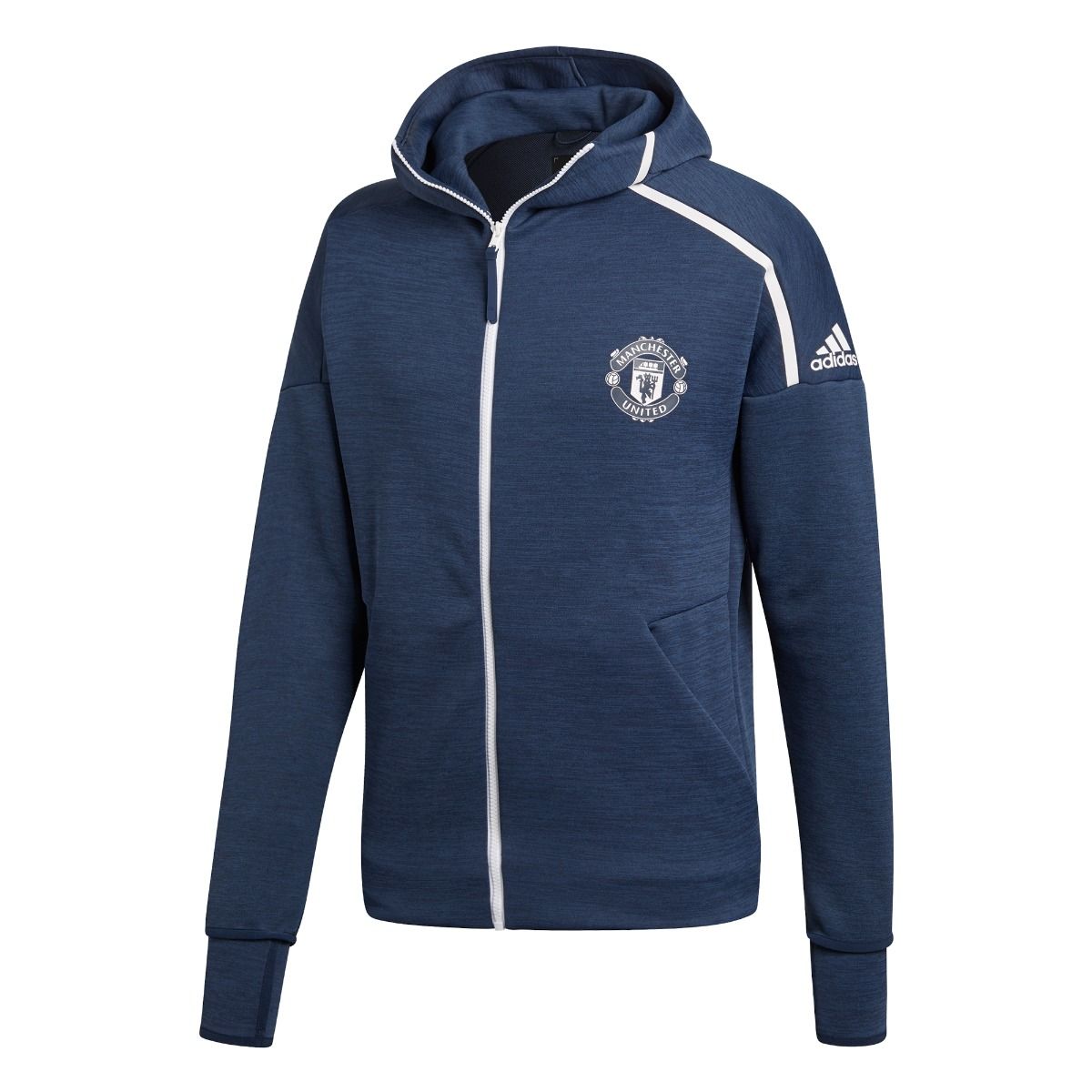 Adidas Manchester United Zne Hd 3.0 Jacket product image 4, provided for visual reference and product detail review