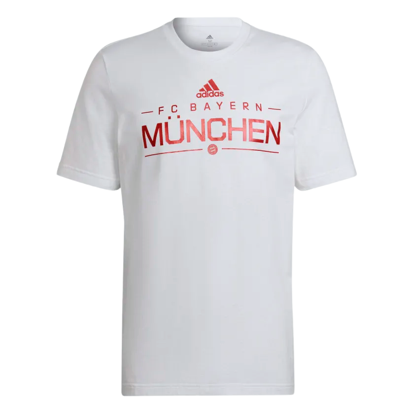 ADIDAS FC BAYERN GRAPHIC T-Shirt product image 1, provided for visual reference and product detail review