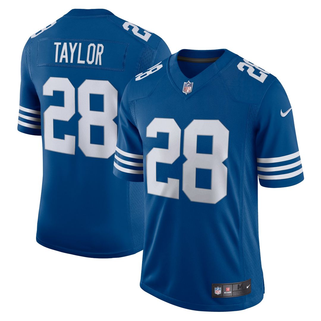 Indianapolis Colts Jonathan Taylor Nike Royal Alternate product image 1