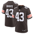 Cleveland Browns Mohamoud Diabate Nike Brown Game Jersey product image 1