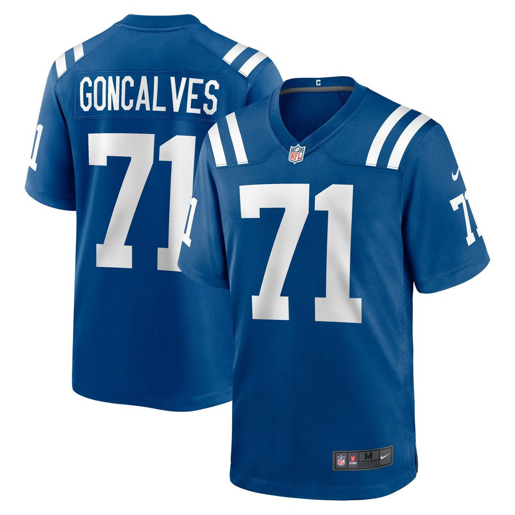 Indianapolis Colts Matt Goncalves Nike Royal Game Jersey product image 1