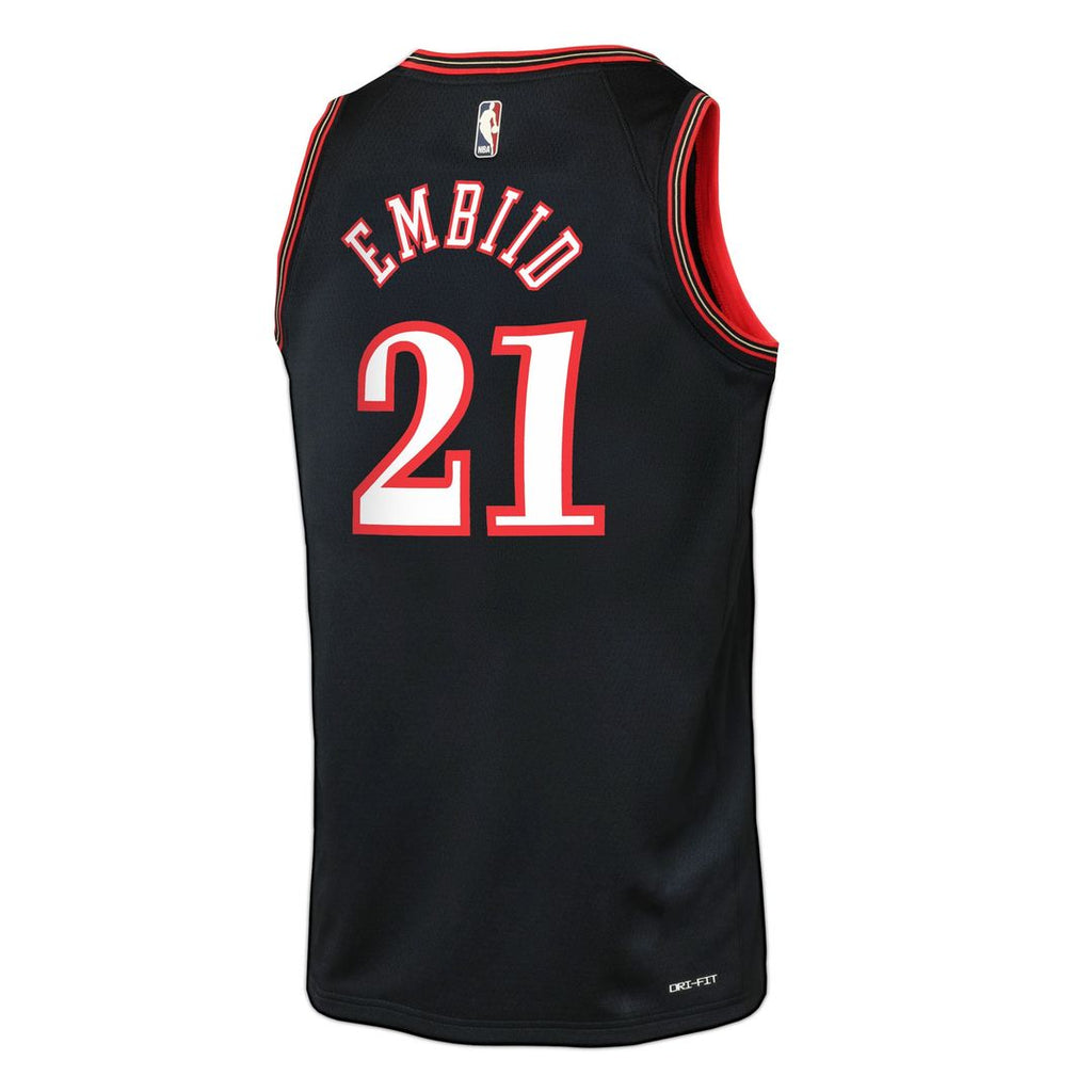 Philadelphia 76ers Joel Embiid Nike Youth Swingman Jersey product image 3