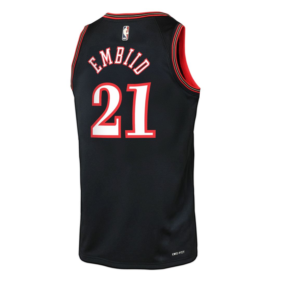 Philadelphia 76ers Joel Embiid Nike Youth Swingman Jersey product image 3