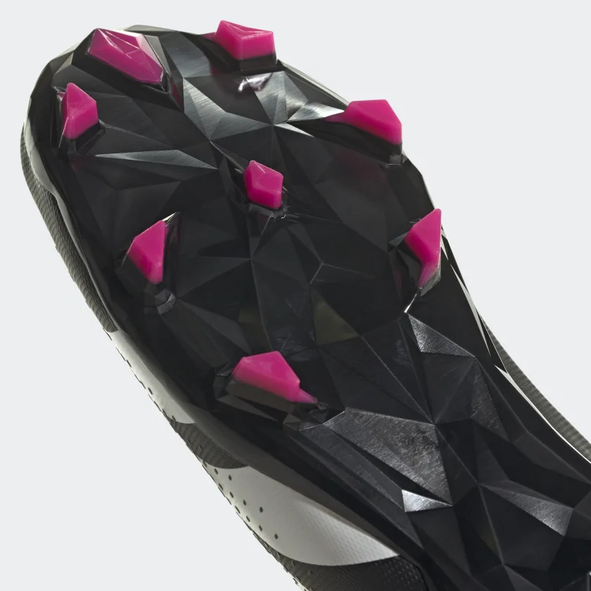 ADIDAS JR PREDATOR ACCURACY.3 FG-Core Black / Cloud White / Team Shock Pink 2 product image 4, provided for visual reference