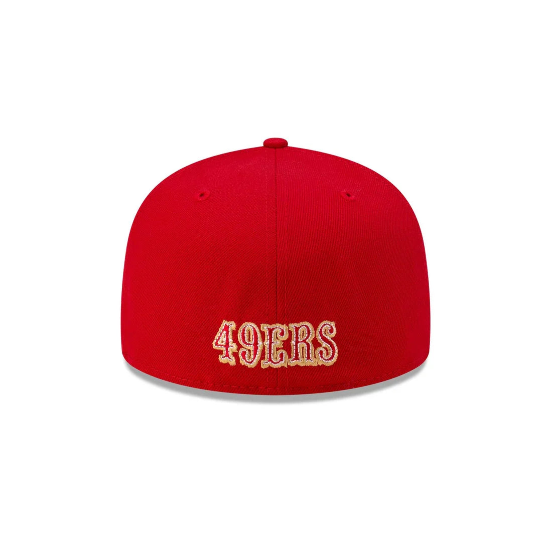San Francisco 49Ers New Era Official NFL Basic 59Fifty Fitted-Red product image 4, provided for visual reference and product