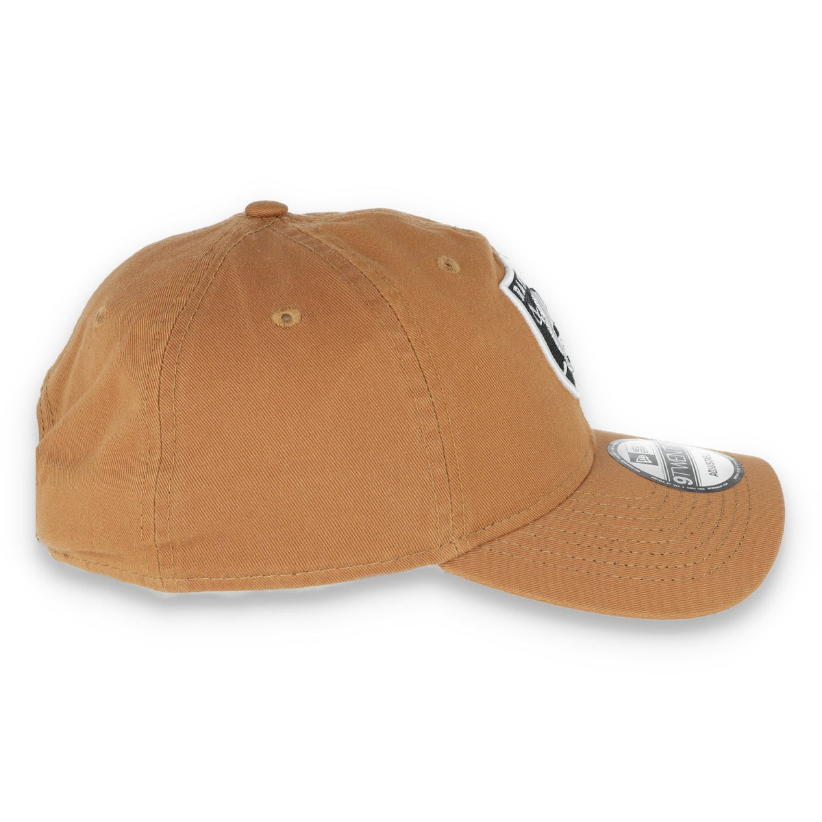 New Era Las Vegas Raiders Core Classic 2.0 9TWENTY Adjustable Hat-Khaki product image 6, provided for visual reference and
