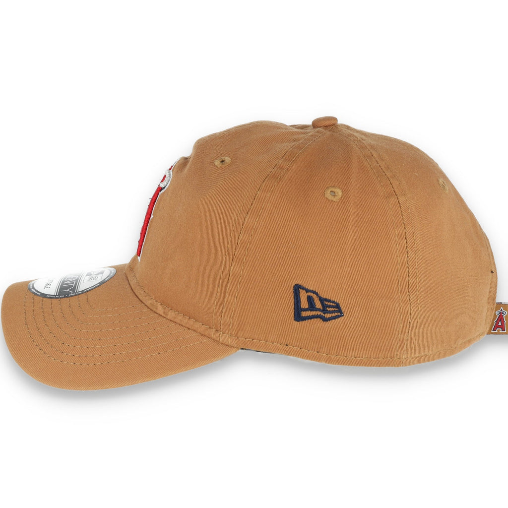 New Era Los Angeles Angels Core Classic 2.0 9TWENTY Adjustable Hat-Khaki product image 4, provided for visual reference and